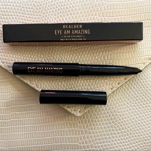 🍄5 x Real Her EYE Am Amazing 24 Hour Eyeliner Black Travel Size